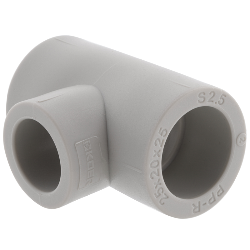 Тройник редукционный 25x20x25 PPR Koer K0041.PRO (KP0050)