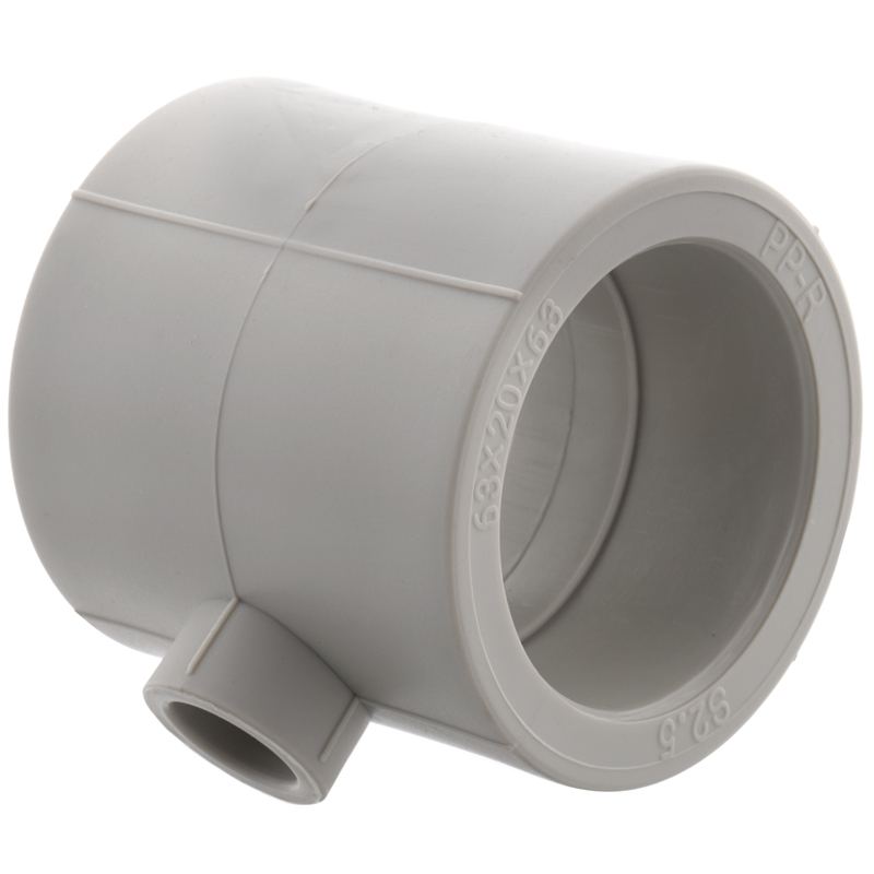Тройник редукционный 63x20x63 PPR Koer K0051.PRO (KP0060)