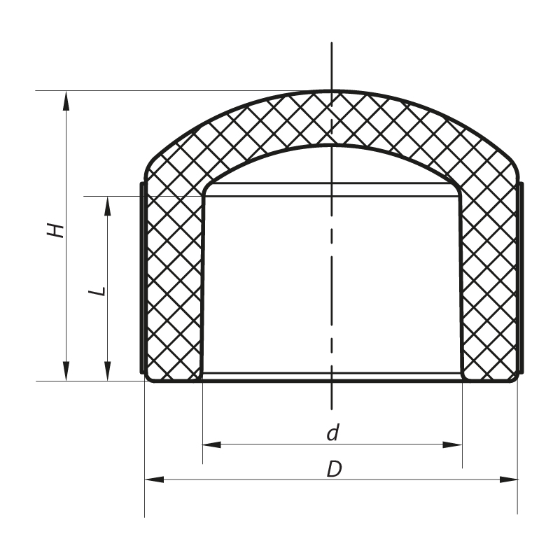 Заглушка 50 PPR Koer K0063.PRO (KP0074)