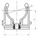 Крепление для PPR трубы 20 Koer K0074.PRO (KP0089)