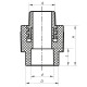 Муфта НР 25x3/4M PPR Koer K0097.PRO (KP0116)