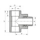 Тройник НР 32x1M PPR Koer K0112.PRO (KP0133)
