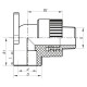 Угол установочный НР 25x1/2M PPR Koer K0125.PRO (KP0150)
