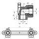 Планка монтажная 20x1/2F Koer K0127.PRO (KP0153)