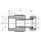 Муфта с накидной гайкой 32x1F PPR Koer K0143.PRO (KP0180)