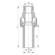 Разборное резьбовое соединение НР 25x3/4M PPR Koer K0238.PRO (KP2603)