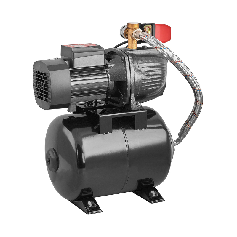Насосная станция Koer AUTO JET-125A Н=50М Q=3,5кбМ, P=1100 Вт, 1x1 (с пятерником) (KP3393)