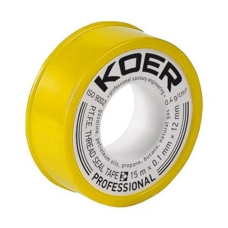 ФУМ лента для газа Koer ST-02 15M*0.1mm*12mm (KR0120)