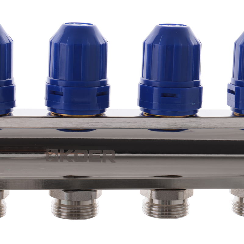 Коллекторный блок с расходомерами Koer KR.1110-03 1”x3 ways (KR2640)