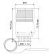 Термоголовка с выносным датчиком M30x1.5 Koer KR.1333 (KR2751)