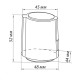 Сервопривод Koer KR.1341 (230V, NC) M30x1.5 (KR2882)