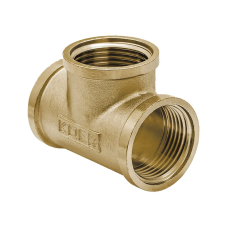 Тройник Koer KF.T08F.WN - 3/4'' FFF без никеля (KR3035)