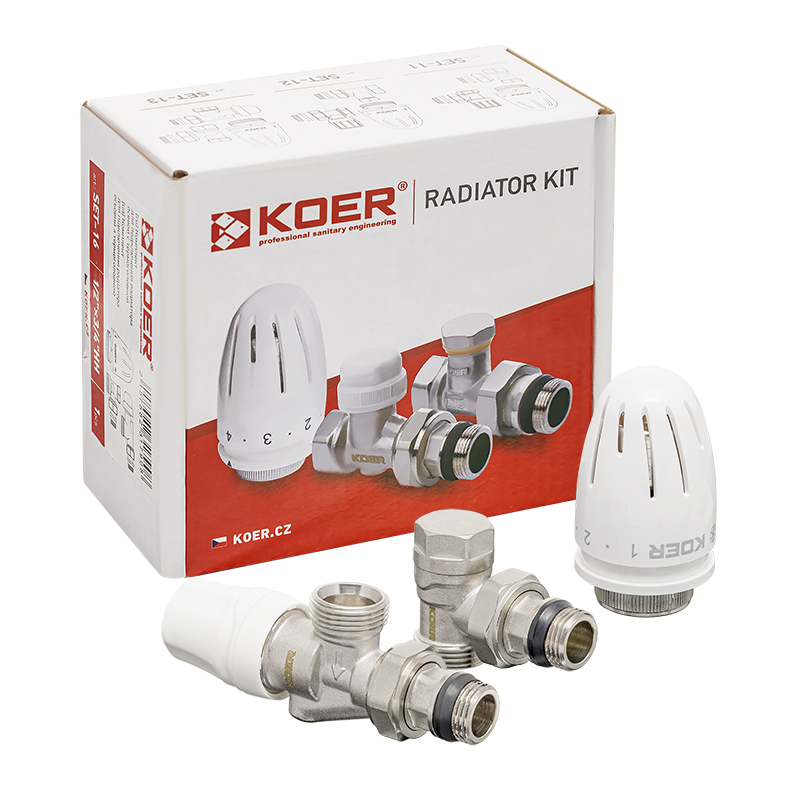 Комплект для подключения радиатора Koer SET-16 - 1/2