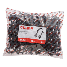 Скоба якорная Koer KR.8020 50 мм (Продается по 100 шт) (KR3244)