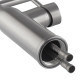 Кухонный смеситель с силиконовым изливом KOER KI-70005-02 (нерж. сталь) (KR3388)