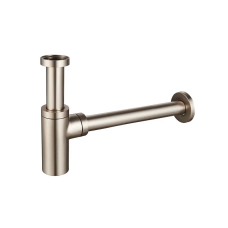 Сифон для раковины Koer BT-01-02 без выпуска (под донный клапан) без ревизии SS COLOR 1 1/4'' (KR3408)
