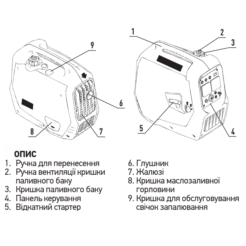 Генератор бензиновый инверторный Koer KU.2000i (KR3426)