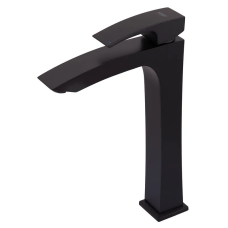 Смеситель для умывальника Koer KB-11007-05 высокий (Цвет черный) (KR3441)