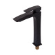 Смеситель для умывальника Koer KB-11007-05 высокий (Цвет черный) (KR3441)