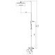 Душевая колонна со смесителем Koer KB-56007-01 (Цвет хром) (KR3460)