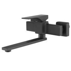 Смеситель для кухни настенный Koer KB-73010-05 (Цвет черный) (KR3491)
