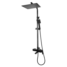 Душевая колонна со смесителем Koer KB-56010-05 (Цвет черный) (KR3495)