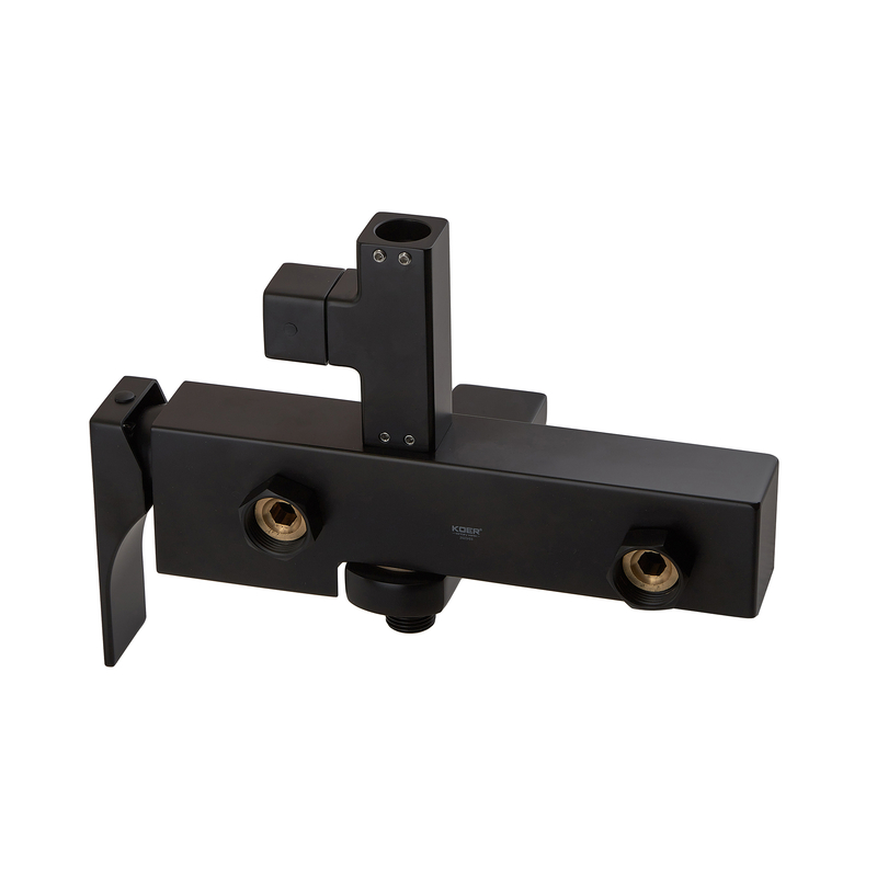 Душевая колонна со смесителем Koer KB-56010-05 (Цвет черный) (KR3495)
