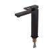 Смеситель для умывальника Koer KB-11009-05 высокий (Цвет черный) (KR3501)