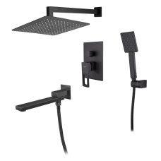 Встраиваемая душевая система со смесителем Koer KB-66009-05 (Цвет черный) (KR3509)