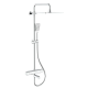 Душевая колонна с термостатическим смесителем Koer KB-57011-01 (Цвет хром) (KR4724)