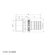 Переходник с НР Koer KA.A08M-25 - 25(3.5mm) x 3/4
