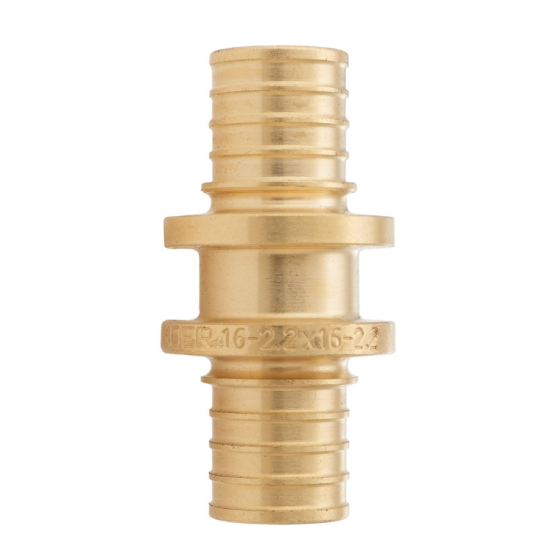 Муфта соединительная равнопроходная Koer KA.С16 - 16(2.2mm) x 16(2.2mm) (KR4855)