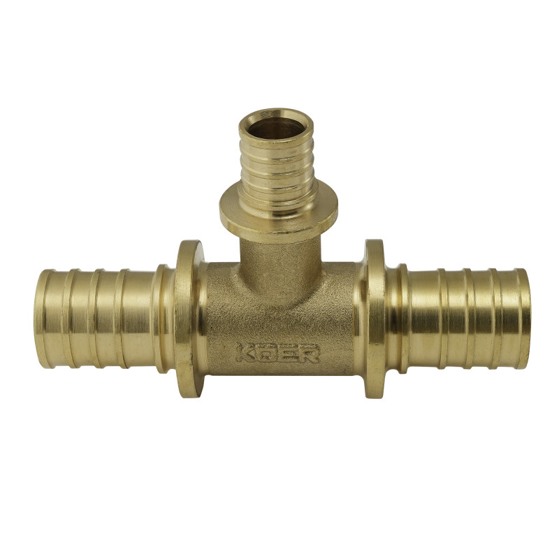 Тройник переходный Koer KA.T25-16-25 - 25(3.5mm) x 16(2.2mm) x 25(3.5mm) (KR4890)