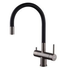 Смеситель для кухни Koer KB-72002-07 с выходом для питьевой воды (KR5003)