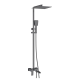Душевая колонна со смесителем Koer KB-56007-07, 3 функции (Цвет графит) (KR5160)