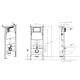 Инсталляция для подвесного унитаза Koer KT-0401 500x165x1125mm (без панели смыва) (KR5166)