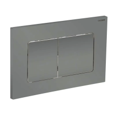 Панель смыва Koer KT-0602-07 240x160x10mm пластиковая, кнопка квадратная (цвет графит) (KR5183)