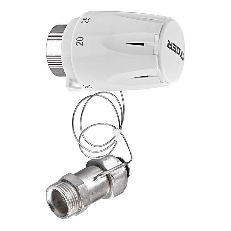 Термоголовка Koer KR.1337 – M30x1.5 с проточным сенсором (KR5219)