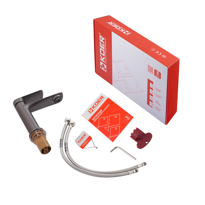 Смеситель для умывальника Koer KB-10028-07 (KR5292)
