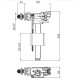 Арматура НАПОЛНИТЕЛЬНАЯ KOER KT-0106-1/2