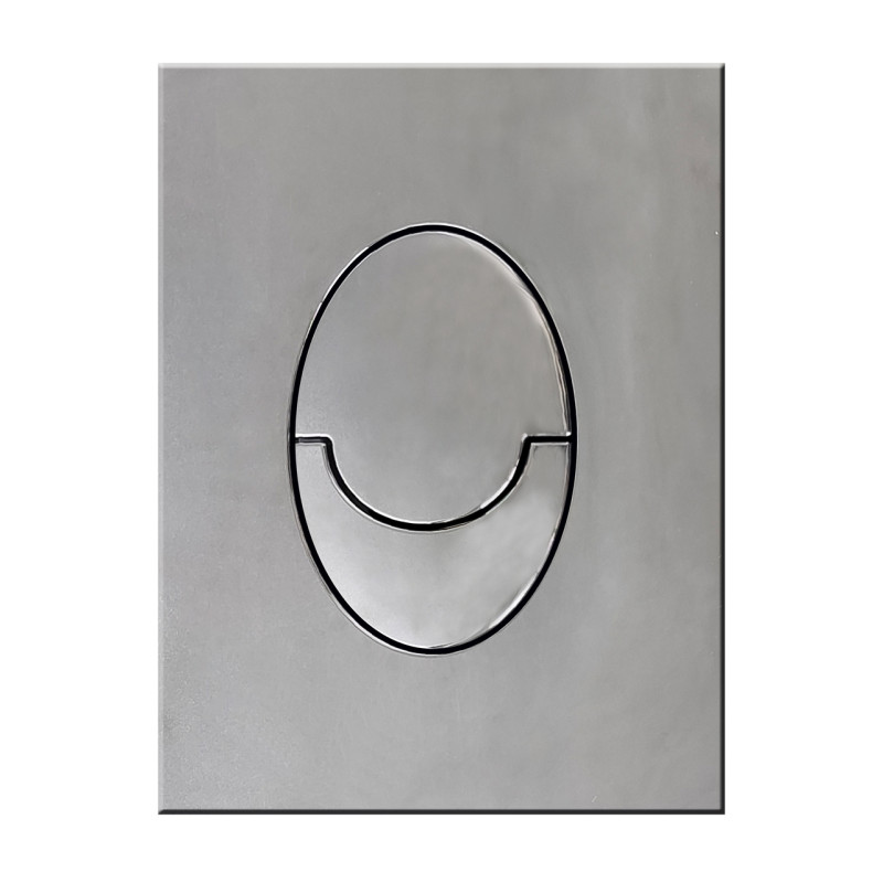 Инсталляция для подвесного унитаза Koer KT-0503-01 500x126x1150mm с панелью смыва KT-0606-01 хром (KR5347)
