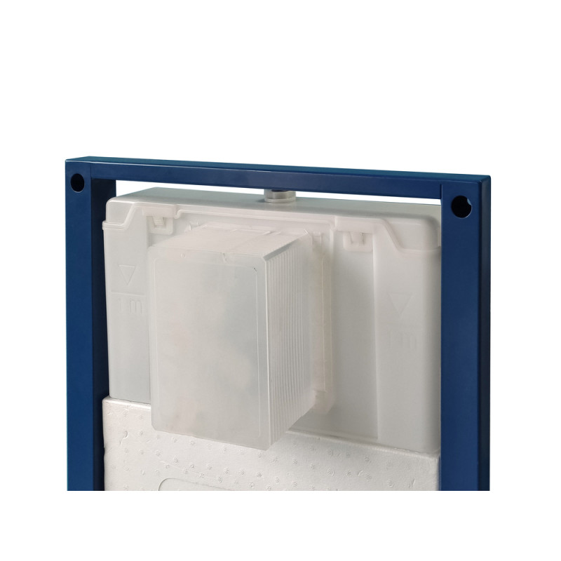 Инсталляция для подвесного унитаза Koer KT-0503-01 500x126x1150mm с панелью смыва KT-0606-01 хром (KR5347)