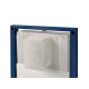 Инсталляция для подвесного унитаза Koer KT-0503-01 500x126x1150mm с панелью смыва KT-0606-01 хром (KR5347)