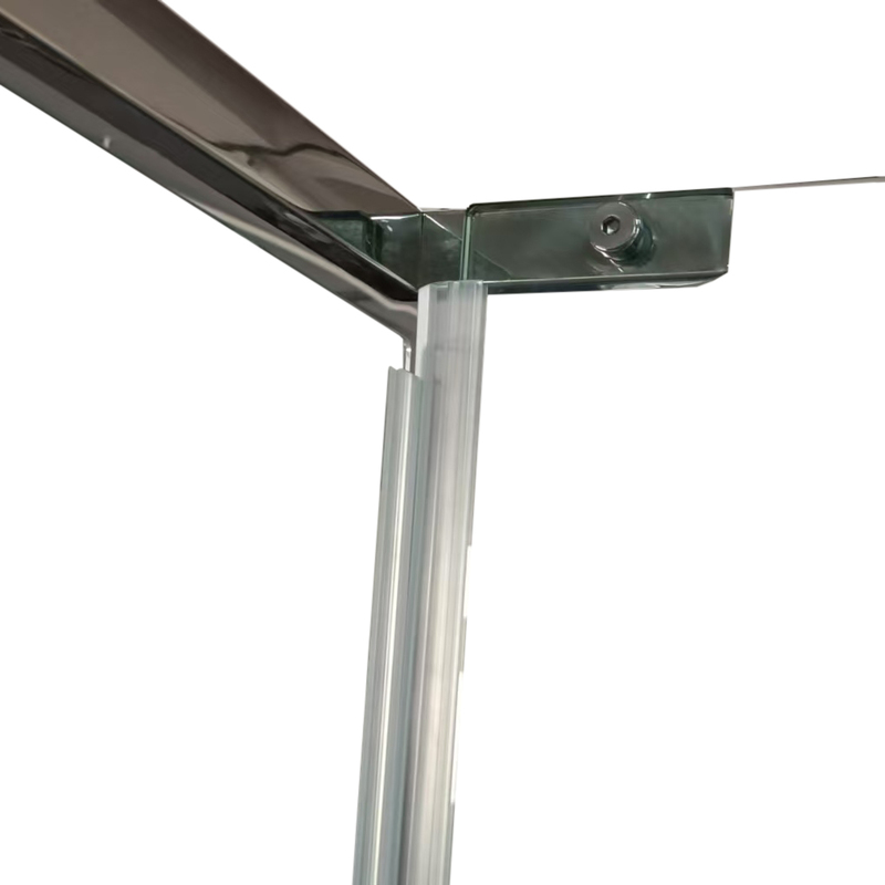 Душевая кабина без поддона Koer SR SC01-120x80x200-TR-01 прозрачное стекло Easy Clean 8мм, хром (KR5353)