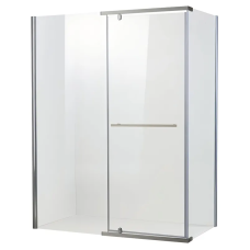 Душевая кабина без поддона Koer SR SC01-120x80x200-TR-01 прозрачное стекло Easy Clean 8мм, хром (KR5353)