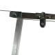 Душевая кабина без поддона Koer SR SC01-120x80x200-TR-01 прозрачное стекло Easy Clean 8мм, хром (KR5353)