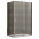 Душевая кабина без поддона Koer SR SC02-120x90x200-TR-01 прозрачное стекло Easy Clean 8мм, хром (KR5354)