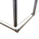 Душевая кабина без поддона Koer SR SC03-100x100x200-TR-01 прозрачное стекло Easy Clean 6мм, хром (KR5357)