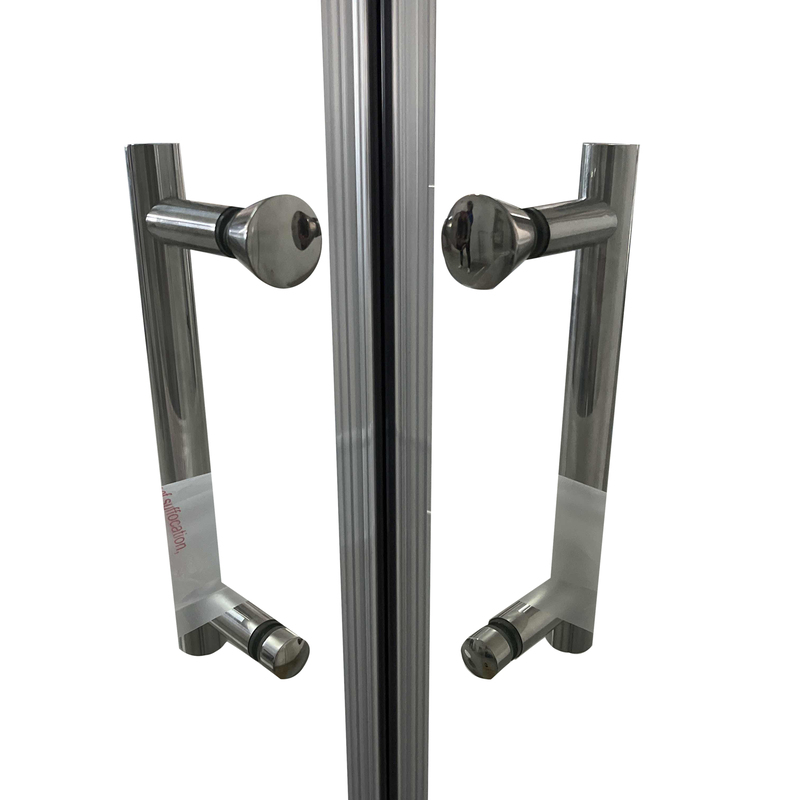 Душевая кабина без поддона Koer SR SC03-100x100x200-TR-01 прозрачное стекло Easy Clean 6мм, хром (KR5357)