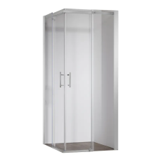 Душевая кабина без поддона Koer SR SC03-100x100x200-TR-01 прозрачное стекло Easy Clean 6мм, хром (KR5357)